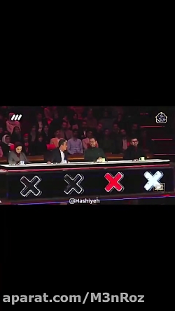 خواندن آهنگ مرضیه در برنامه عص...