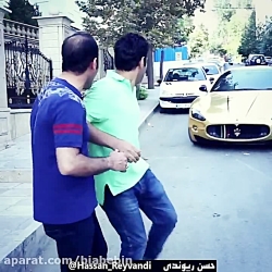کلیپ خنده دار حسن ریوندی | مگه ژن خوب حسودی داره؟