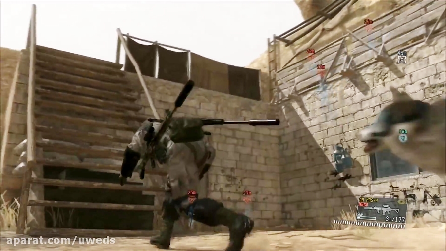 Metal Gear Solid 5 گیم پلی بازی متال گیر اسلوید 5