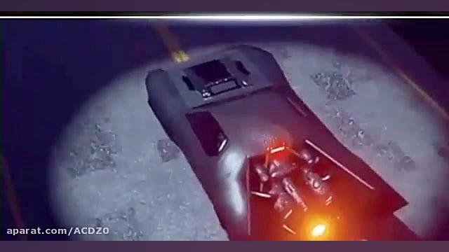 فیلم بتمن ۲۰۲۱ (the  batman  2021) (ماشین خفاشی) (BATMOBILE) زمان22ثانیه