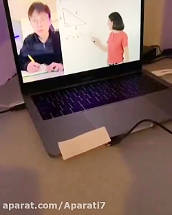 نصف کلاسهای آنلاین اینجوری برگ...