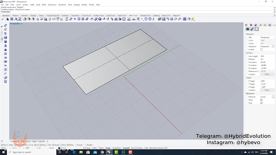 آموزش Subd Modeling در راینو 7