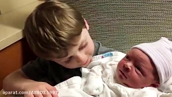 اخر خنده وقتی خواهر برادر بزرگ...