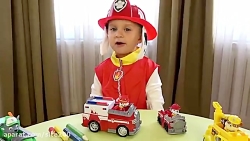 بازی دیانا و روما... ماشین آتش...