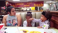 کلیپ خنده دار..دفاع جانانه دخت...