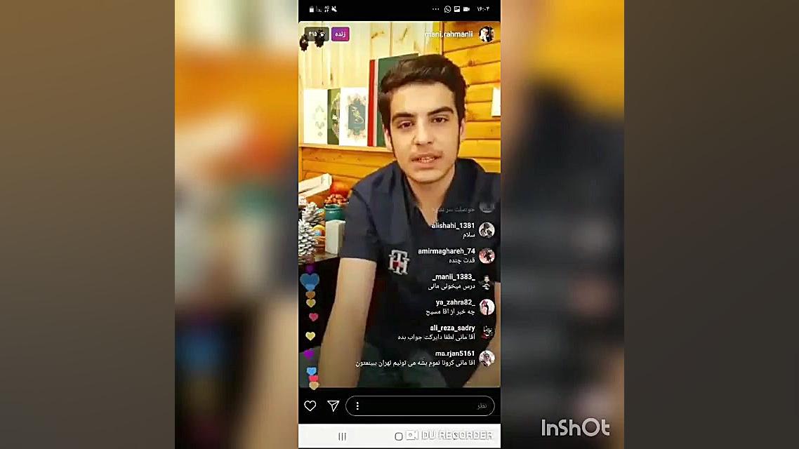 مانی رحمانی در قرنطینه کرونا درمان جای جوش