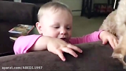 کلیپ خنده دار طنز بازی بچه کوچ...