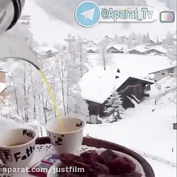 صبح زیباتون کنار این منظره فوق...