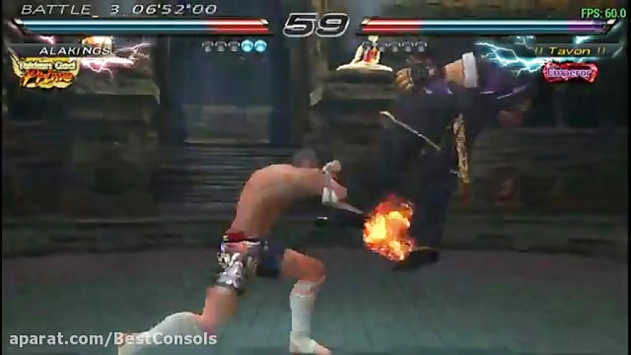 گیم پلی کارکتر FAHKUMRAM در Tekken 7 جدید PSP