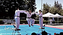 حرکات بسیار زیبا از ورزش رزمی...