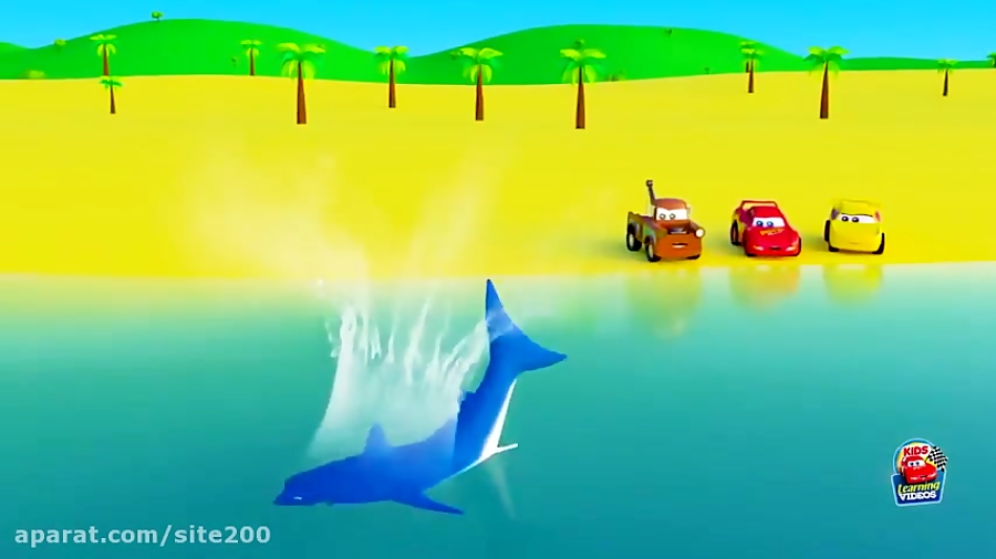 کارتون مک کویین : حمله کوسه ای