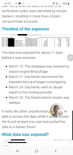 توضیح درز اطلاعات تلگرامی ۴۲ م...