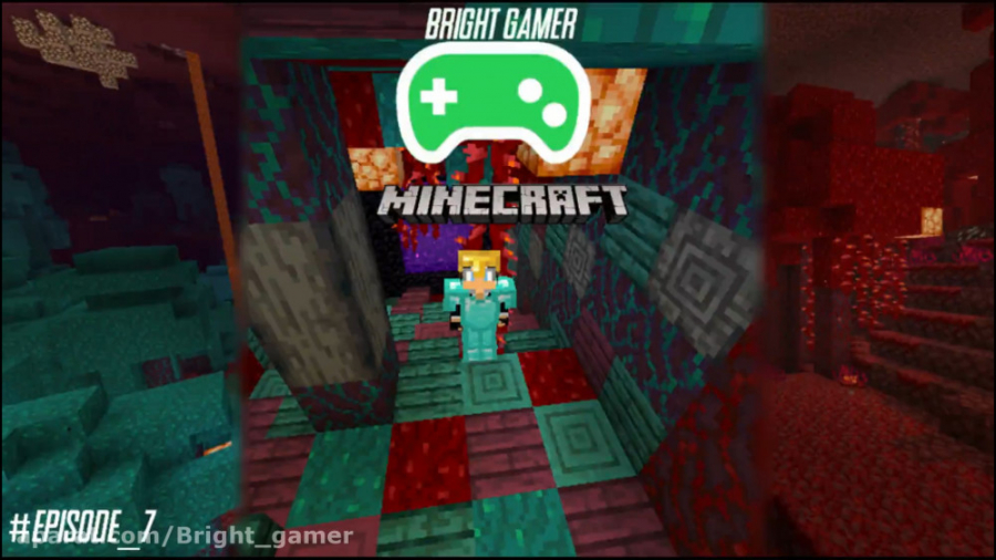 minecraft 20w13b با Bright gamer #قسمت_۷ بدو بریم ندر!!!