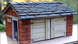 ساخت ماکت گاراژ و خانه کوچک با...