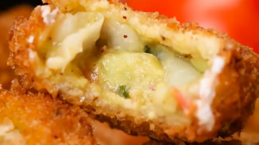 آشپزی سالم - حلقه پیاز با آووکادو - کلینیک لاغری سیبیتا