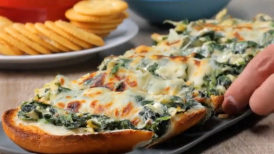 آشپزی سالم - نان سیر و اسفناج و کنگر فرنگی - کلینیک لاغری سیبیتا