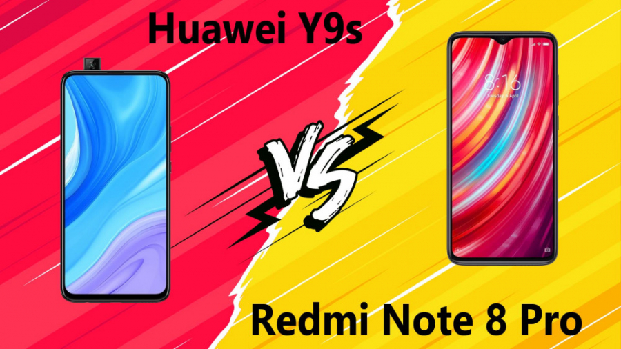 مقایسه Huawei Y9s با Xiaomi Redmi Note 8 Pro