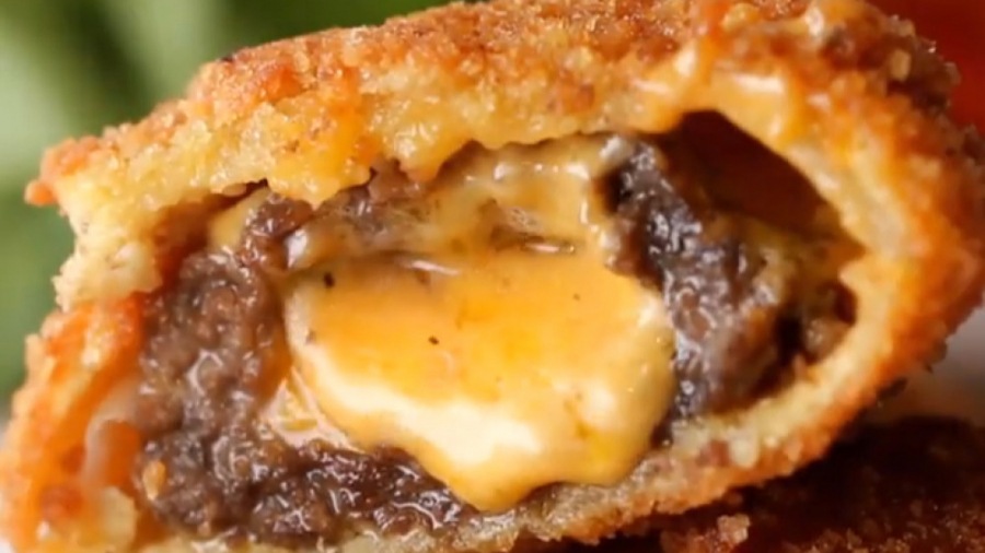 آموزش آشپزی - حلقه پیاز و همبرگر - کلینیک لاغری سیبیتا