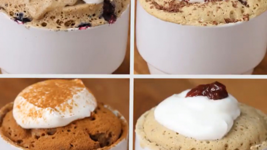 آموزش آشپزی - مافین فنجانی با 4 طعم متفاوت - کلینیک لاغری سیبیتا