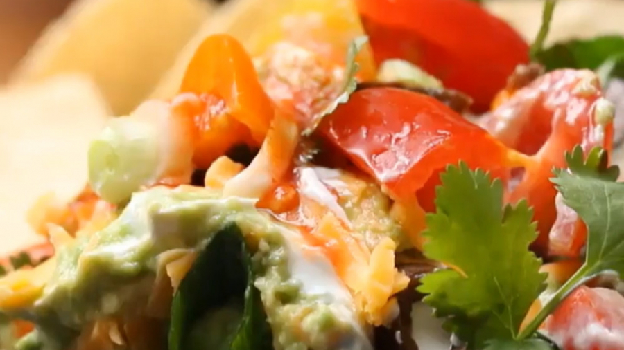 آشپزی سالم - دیپ لوبیا 5 لایه - کلینیک لاغری سیبیتا