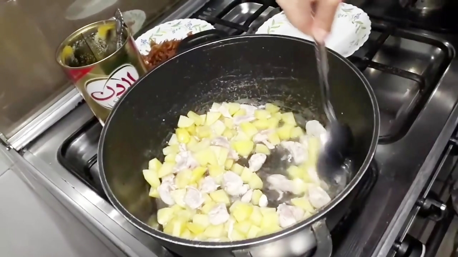 طرز تهیه استانبولی پلو با مرغ و گوشت چرخ كرده با (خاله سیما)