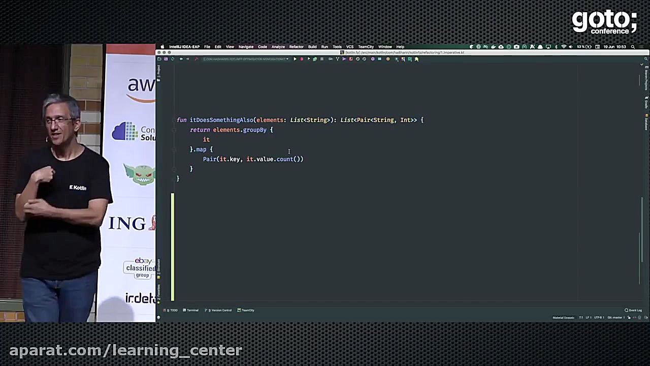 GOTO 2018 • Functional Programming with Kotlin • Hadi Hariri عمل زیبایی