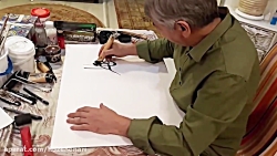 خوشنویسی مهدی حاجی‌محمدی‌فریما...