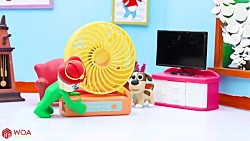 کلیپ بچه گانه شاد خمیر بازی :...