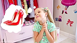 دیانا و روما ، دیانا پوشیدن کف...