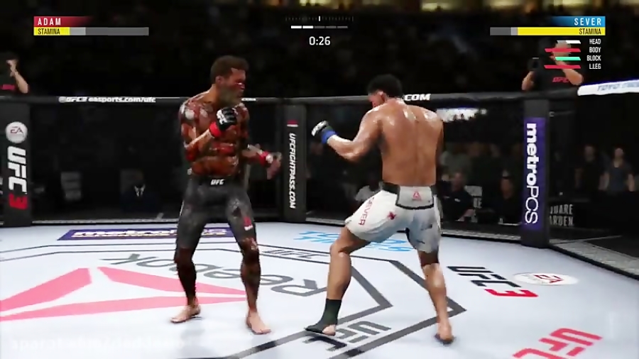 گلچینی از بهترین ناک اوت ها در بازی EA Sports UFC 3