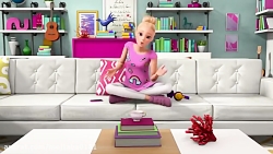 ترانه باربی با موضوع "شعله های...