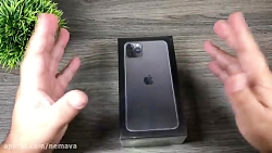 آنباکسینگ آیفون ۱۱ پرو