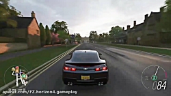 گیم پلی Forza Horizon 4 شورلت کامارو z 28