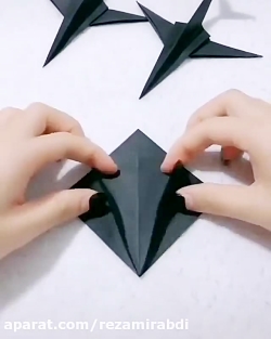 آموزش کاردستی:هواپیما(جت)