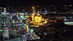 تصاویر هوایی و باکیفیت از حرم...