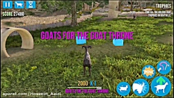معرفی و گیم پلی بازی Goat simolator در اندروید
