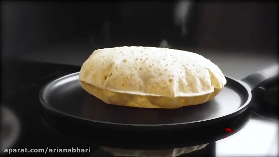 لذت آشپزی  طرز تهیه نان لواش خ...