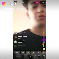 شکیب ☆یه لایو که با خواهرش هست