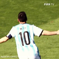 صفحه ی فیفا گل مسی به ایران تو...