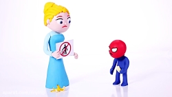 کارتون خمیر بازی السا و انا  ت...