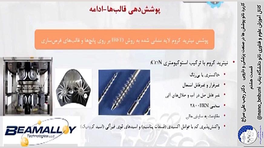 کاربرد نانو پوشش ها در صنعت پزشکی و دارویی ، دکتر رجب علی سراج ، قسمت هشتم زاویه سازی صورت
