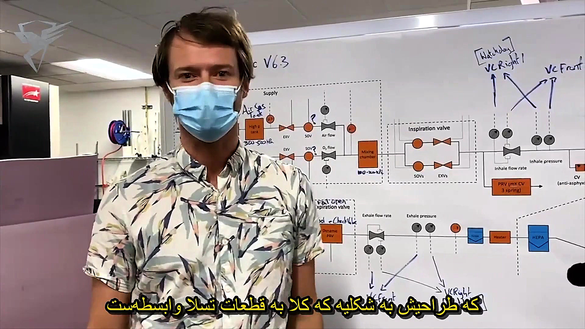 ساخت ونتیلاتور توسط تسلا | جنگ با کرونا توسط قطعات خودرو ترمیم سوختگی