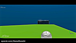 شبیه سازی اثر مگنوس جهت اثبات...