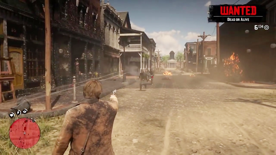 مود جالب سلاح ضد جاذبه در بازی Red Dead Redemption 2