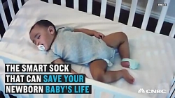 جورابی که ضربان قلب نوزاد را م...