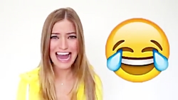 ادا دراوردن شکلک ها