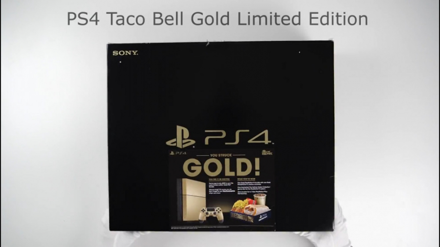 آنباکسینگ کنسول PlayStation 4 TACO BELL Limited Edition