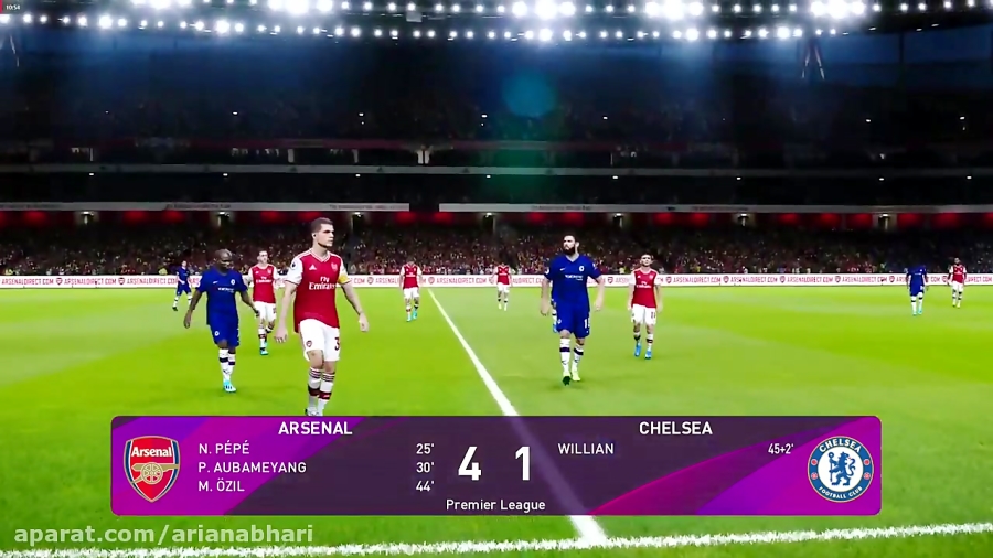 PES 2020 | گیم پلی چلسی و آرسن...