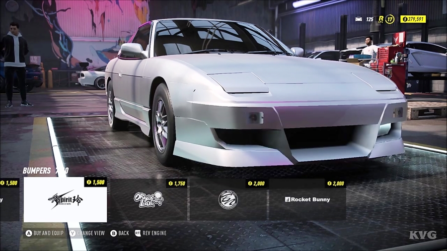 Need for Speed Heat - Nissan 180SX Type X 1996 (Rocket Bunny) - Customize