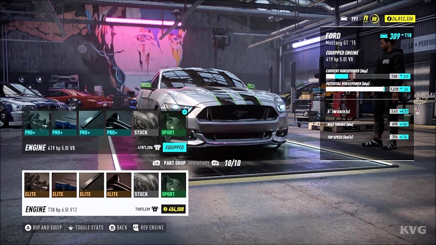 Need for Speed Heat - 1239 BHP Ford Mustang GT 2015 - Tuning